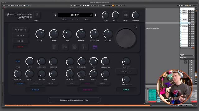 Creating the PERFECT LEAD TONE with PolyChrome DSP | McRocklin Suite смотреть онлайн