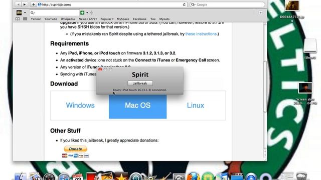 How to jailbreak iPod Touch, or iPhone ( 3.1.2 , 3.1.3 , 3.2) смотреть онлайн