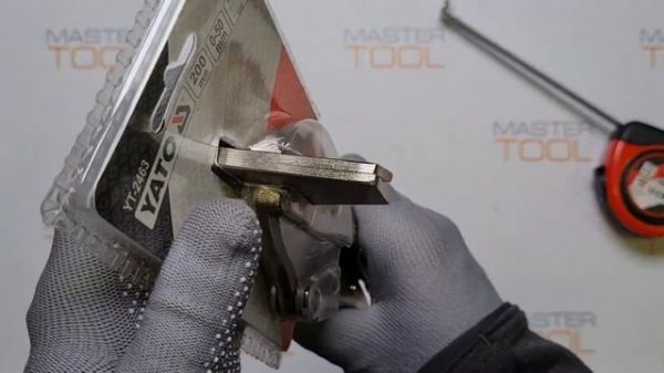 Ручной зажим жестянщика 200мм YATO YT-2463