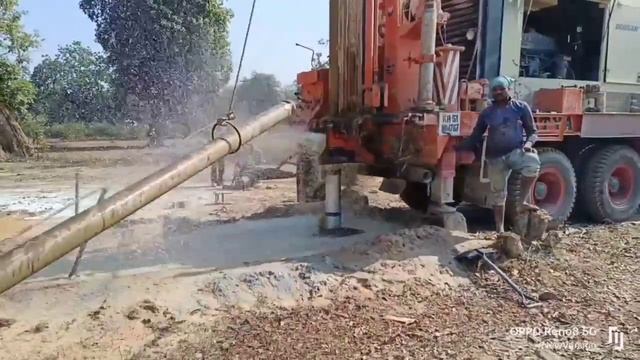 Borewell Drilling - 10 Hp Water journey 445 Feet Depth Borewell | New Tubewell drilling full videos смотреть онлайн