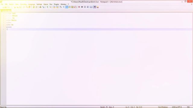 Batch scripting - 3 - Title, Text- and Backgroundcolor смотреть онлайн