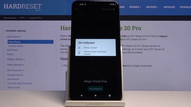How to Download Live Fluid Wallpaper | HTC Phones & Android смотреть онлайн
