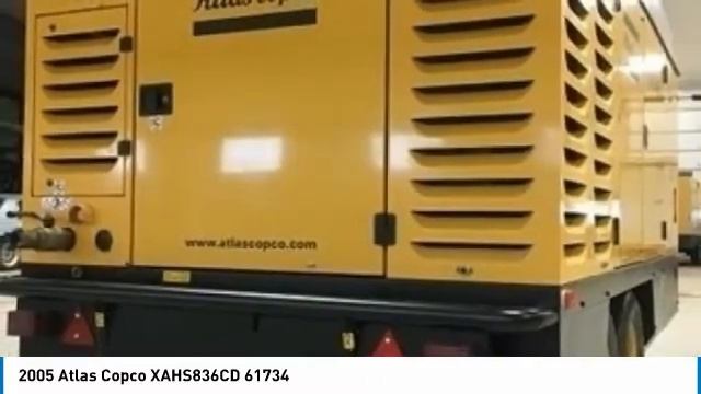 2005 Atlas Copco XAHS836CD SA368