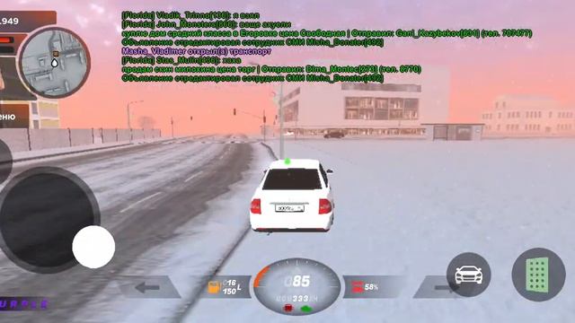 Опер в Black Russia | Суета на новой приоре смотреть онлайн