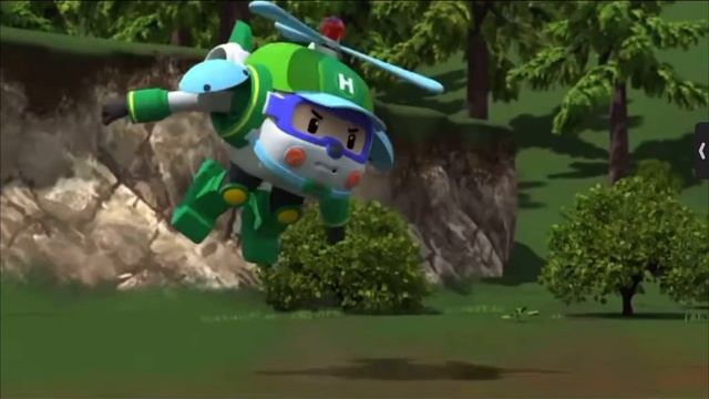 Robocar Poli Song Poli and Fire and Amber смотреть онлайн