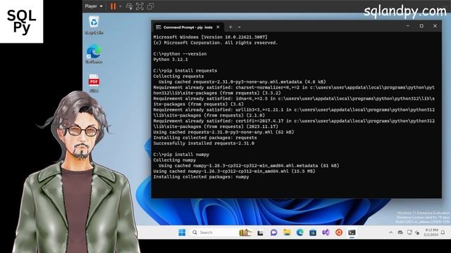Install Requests, Numpy and Pandas смотреть онлайн