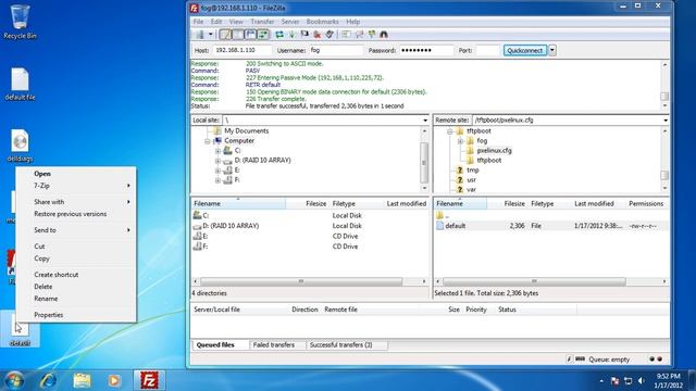 Fog Project: How to modify your PXE boot menu too boot .iso files смотреть онлайн