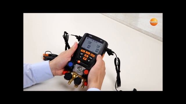 Управление testo 557. 3. Изменение режима отображения