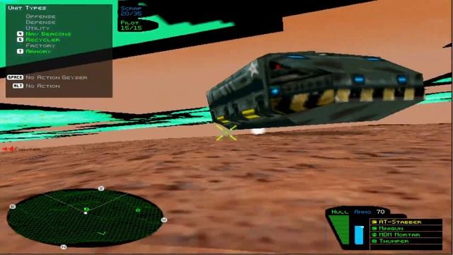Battlezone 1998 play on PCem with Windows 95. смотреть онлайн