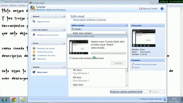 Como Camviar El Tema de Windows 7 смотреть онлайн