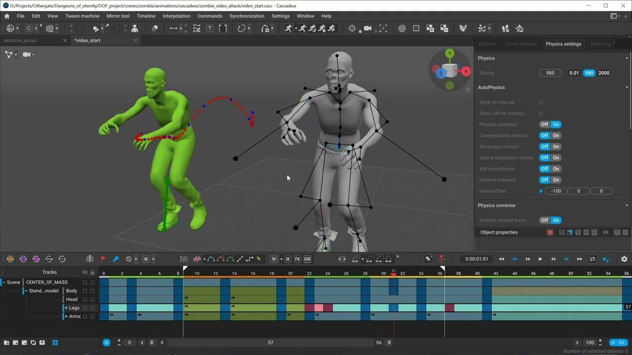 Ускоренный вводный курс в Cascadeur. Часть 3 из 3 смотреть онлайн