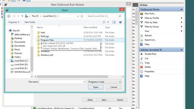 How To Block a Program from Connecting To Internet using windows firewall смотреть онлайн