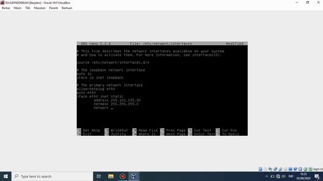 Cara konfigurasi IP Address pada Linux Debian смотреть онлайн