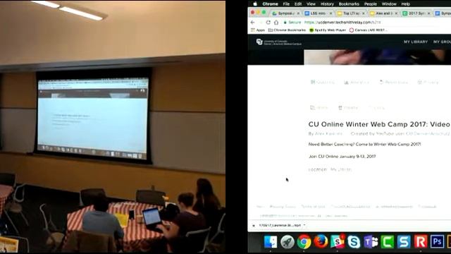 CU Online Spring Symposium TechSmith Relay