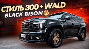 Звёздное небо, новый салон, золотые диски и многое другое на Land Cruiser 200 в стиле 300 + Wald