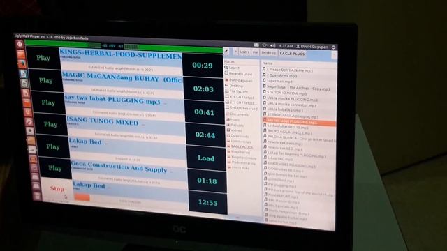 Linux Mp3 Player on live broadcast смотреть онлайн
