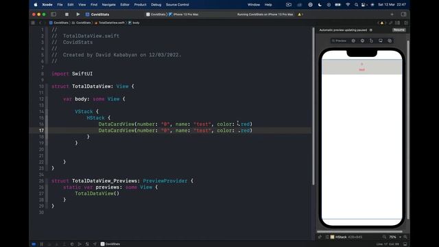 Covid 19 Statistics App, MVVM SwiftUI, iOS 15 Part 6 смотреть онлайн