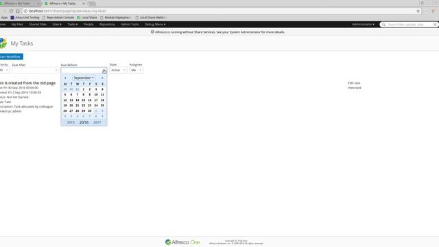 Aikau Tasks Page using Forms Runtime Service смотреть онлайн