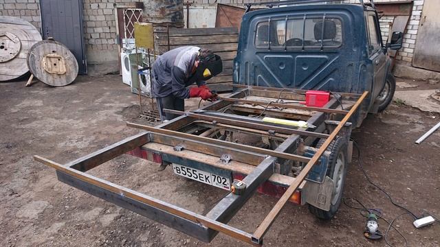 Нива ВИС для перевозки стеклопакетов и пластиковых окон. Часть 2 | Замена стеклопакетов в Уфе смотреть онлайн