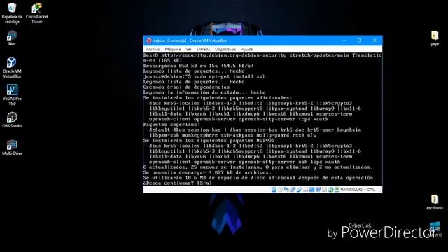 Como instalar servidor SSH en debian смотреть онлайн