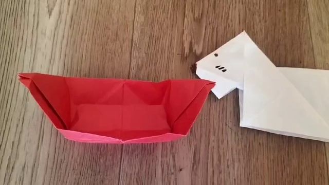 Лодка и собака. Оригами смотреть онлайн