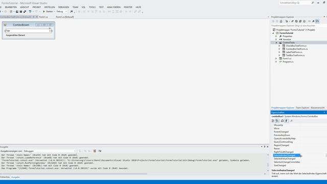 C#: Combobox- Windows® Forms смотреть онлайн