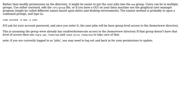 How to make a file editable by two different users in different groups? (3 Solutions!!) смотреть онлайн