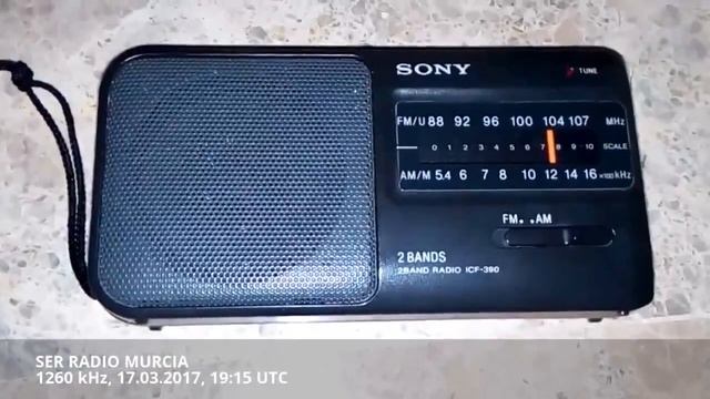 SER Radio Murcia 1260 KHz 20170317