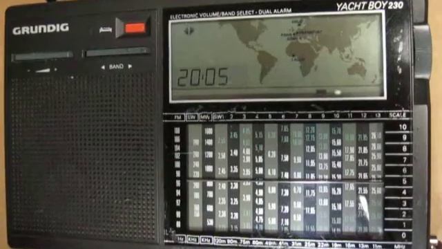 Grundig Yacht Boy 230 Shortwave radio in Radio China Reception Pt.5 смотреть онлайн