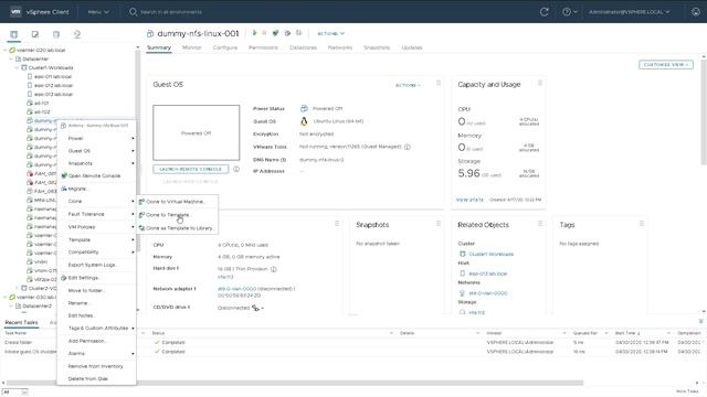 How to clone a VM to a VM Template on vCenter Server (VCSA) (VMware vSphere ESXi 7) Jason Meers смотреть онлайн