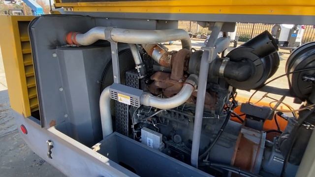 GovDeals: 2011 Atlas Copco XAS375T3 Portable Air Compressor