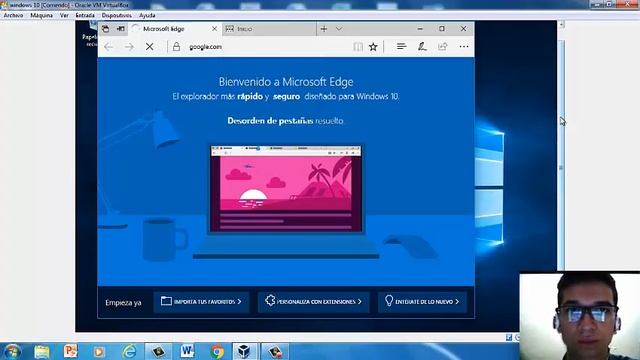 Windows 10 en VirtualBox смотреть онлайн