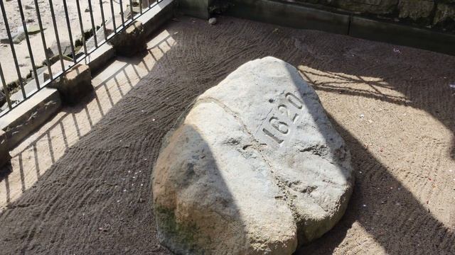 8K Plymouth Rock 1620. Landing of first pilgrims. 朝聖者普利茅斯岩石 смотреть онлайн