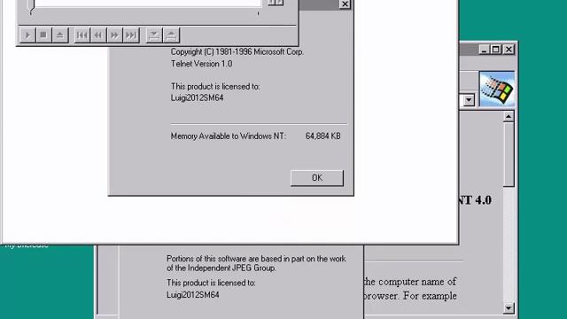 Windows NT 4.0 Workstation Pre-Release on Virtual PC 2007 смотреть онлайн