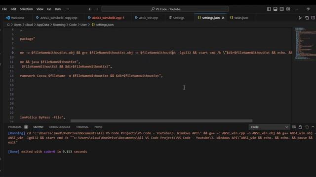 How to create a window in VS Code using the C++ language and Windows API смотреть онлайн