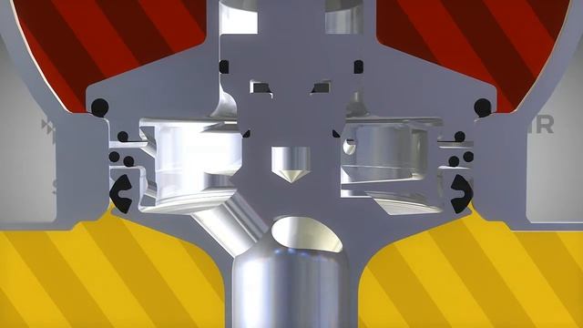 Мойка верхнего седла клапана SUDMO D365IT Takthub Oben