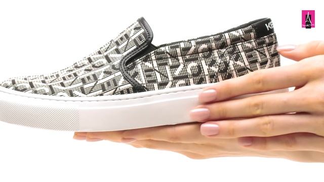 Видеообзор I Женские слипоны KENZO K-SKATE SLIP-ON JACQUARD 2795067 смотреть онлайн
