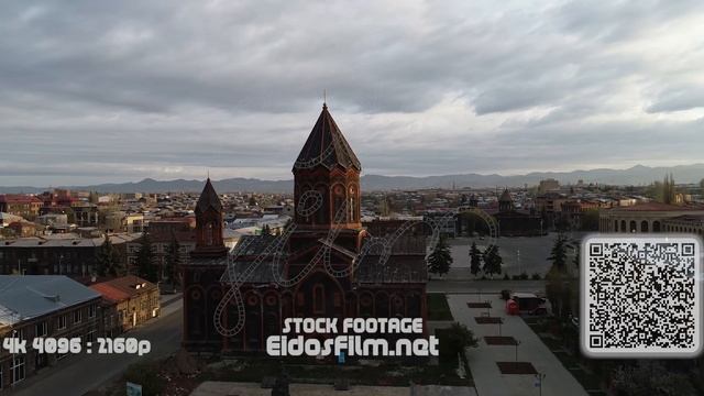 Gyumri Cathedral. central square. Armenia 4.20 95350 05 смотреть онлайн