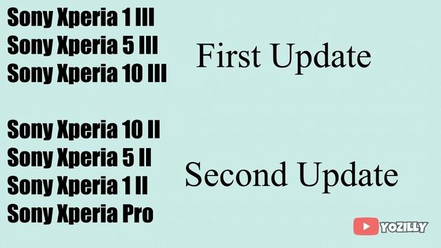 Sony Xperia Pro Android 12 Update смотреть онлайн