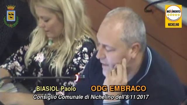 Paolo BIASIOL (M5S Nichelino) - OGD EMBRACO смотреть онлайн