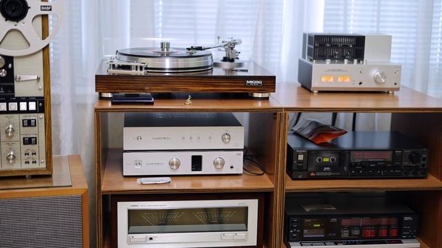 MICRO BL 91 + Luxman E 200 + Luxman SQ- N150 + Klipsch Cornwall IV