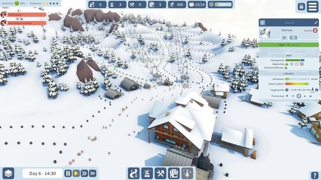 Новые подъёмники [2021] —Part #3: Snowtopia: Ski Resort Tycoon [4k 60ᶠᵖˢ] [rus] смотреть онлайн
