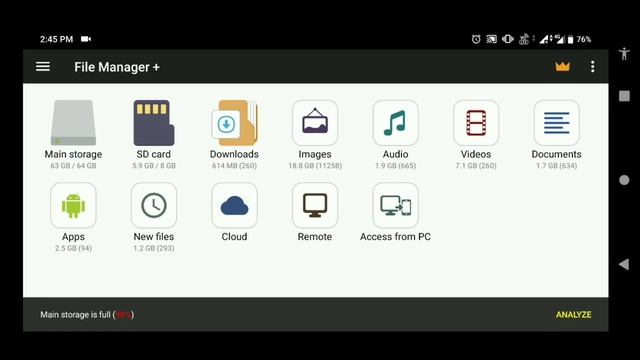 Besf File Manager For Android 2020 смотреть онлайн