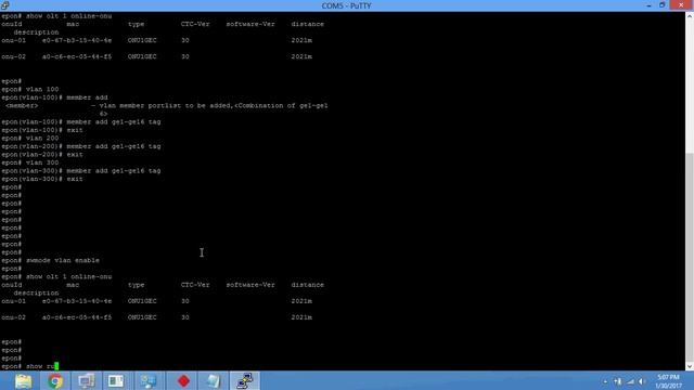 ACCTON GEPON OLT VLAN CONFIGURATION IN CLI MODE смотреть онлайн