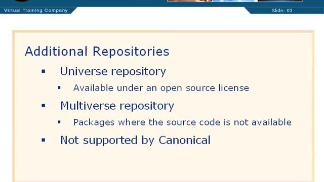02 03  The Ubuntu Repository Structure Ubuntu Server