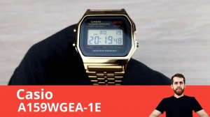 Часы Casio A159WGEA-1E / Обзор и настройка