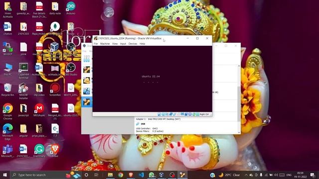 Install Ubuntu 2204 in VirtualBox Walkthrough - 2101CS03 смотреть онлайн