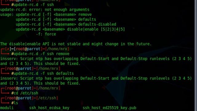 ParrotOS defaults ssh keys remove смотреть онлайн