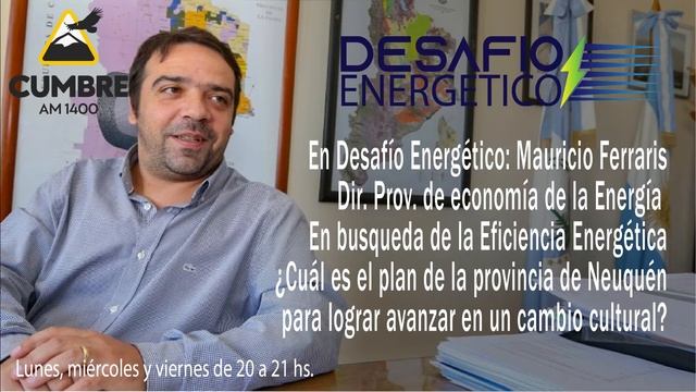 Mauricio Ferraris - Director provincial de economía de la Energía смотреть онлайн