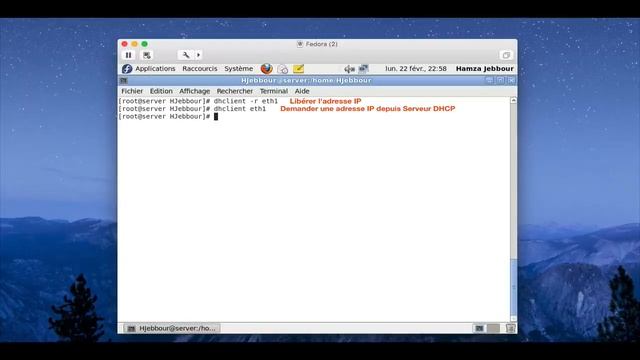 2- Configuration DHCP sous Fedora смотреть онлайн